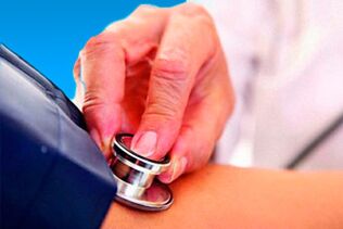 Meranie krvného tlaku na diagnostiku hypertenzie